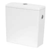 Rezervor pe vas WC Cersanit Crea 010 cu alimentare laterala alb lucios