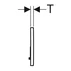 Rezervor WC cu cadru incastrat Geberit Duofix Sigma set fixare si calpeta de actionare Sigma01 crom lucios picture - 13