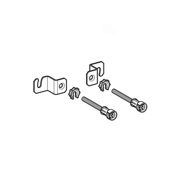 Rezervor WC cu cadru incastrat Geberit Duofix Sigma set fixare si calpeta de actionare Sigma20 alb-auriu picture - 9