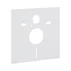 Rezervor WC cu cadru incastrat Geberit Duofix UP320 cu sistem de fixare, clapeta de actionare Sigma01 alb alpin plus vas WC Rune Ivaldi Grande alb cu capac softclose picture - 6