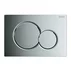 Rezervor WC cu cadru incastrat Geberit Duofix UP320 cu sistem de fixare, clapeta de actionare Sigma01 crom plus vas WC Rune Ivaldi alb cu capac softclose picture - 9