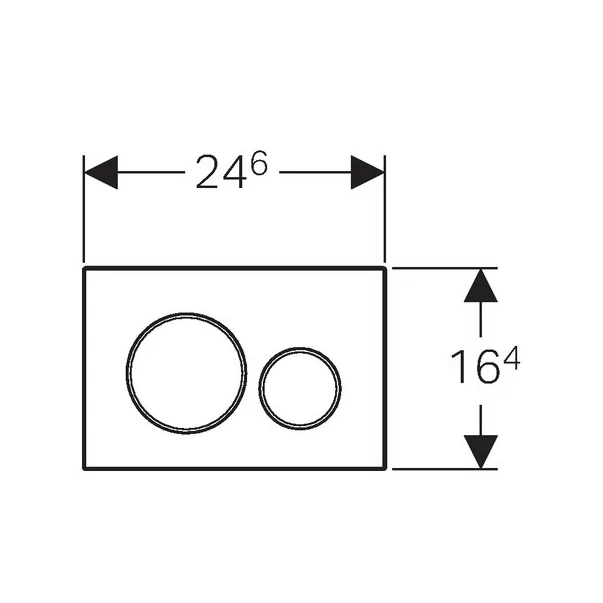Rezervor WC cu cadru incastrat Geberit Duofix UP320 cu sistem de fixare, clapeta de actionare Sigma20 alb-auriu plus vas WC Rune Jord alb cu capac softclose picture - 9