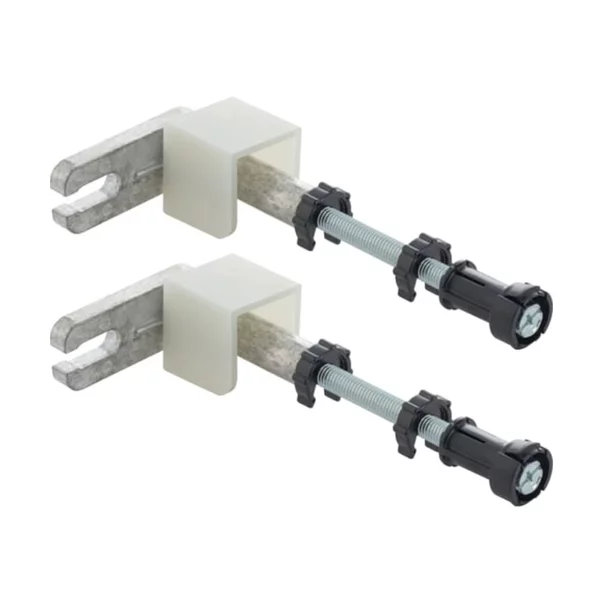 Rezervor WC cu cadru incastrat Geberit Duofix UP320 cu sistem de fixare, clapeta de actionare Sigma20 alb-auriu plus vas WC Rune Jord alb cu capac softclose picture - 8