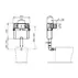 Rezervor wc incastrat Ideal Standard ProSys SmartValve R014167 picture - 2