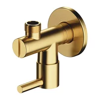 Robinet coltar Omnires din alama sanitara cu finisaj alama periata