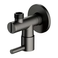 Robinet coltar Omnires din alama sanitara cu finisaj grafit periat