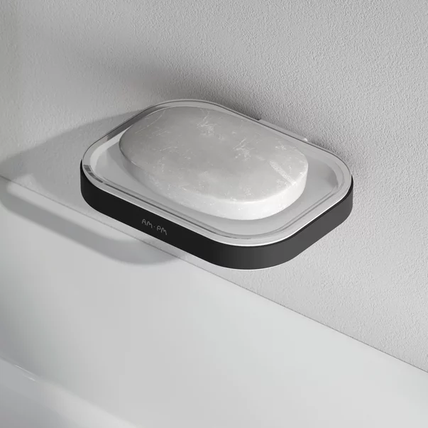 Savoniera AM.PM Func negru-sticla mata picture - 2