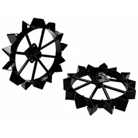 Set 2 roti metalice Progarden BT-2R 450x30x75mm, accesoriu BT330/U9/U14
