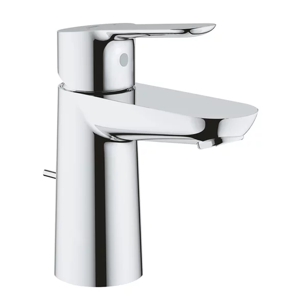 Set baterii lavoar cada Grohe BauEdge si dus cu bara Tempesta crom lucios picture - 2