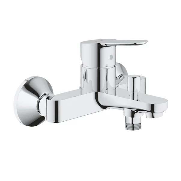 Set baterii lavoar cada Grohe BauEdge si dus cu porter Tempesta crom lucios picture - 3