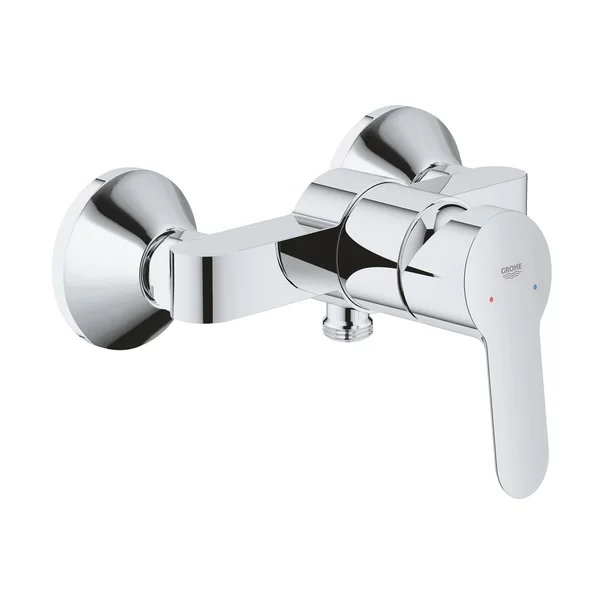 Set baterii lavoar dus Grohe BauEdge si dus cu porter Tempesta crom lucios picture - 4