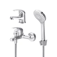 Set baterii lavoar si cada AM.PM Play cu set de dus