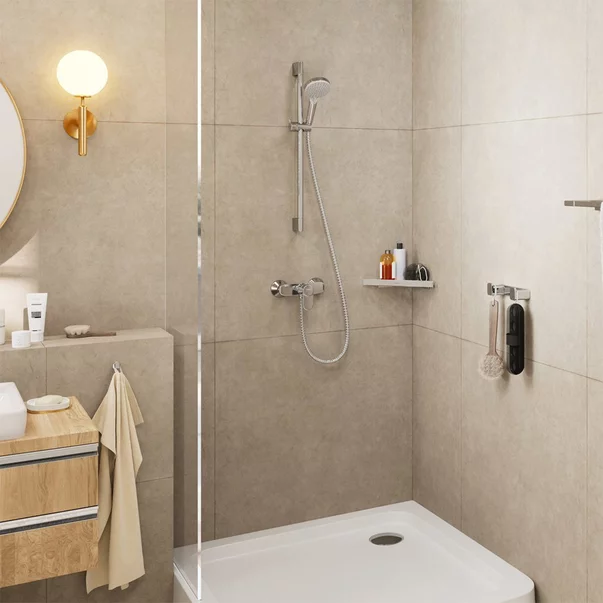 Set de dus cu bara 65 cm Hansgrohe Vernis Blend Vario crom lucios 2 functii picture - 2