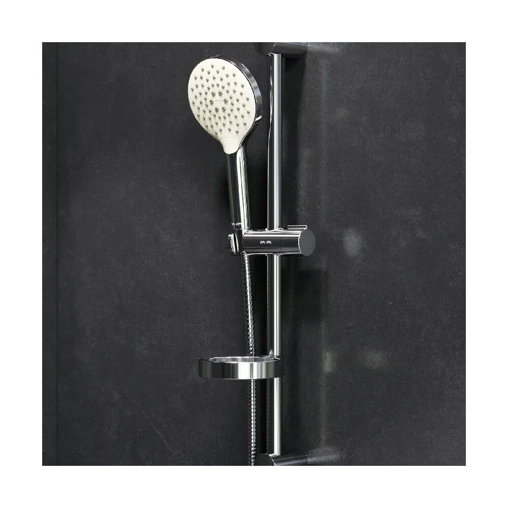 Set de dus cu bara 70 cm AM.PM Like crom lucios para cu 3 functii Baie > Sisteme de dus > Seturi de dus > Noutati AM.PM