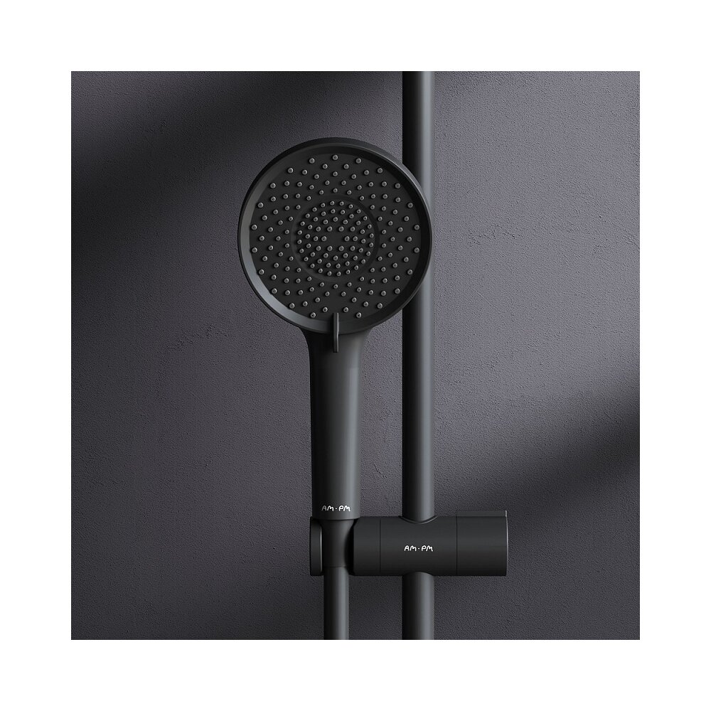 Set de dus cu bara 70 cm AM.PM X-Joy negru mat para cu 3 functii Baie > Sisteme de dus > Seturi de dus > Noutati AM.PM