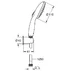 Set de dus Grohe Tempesta 110 cu porter si 2 functii picture - 4