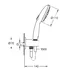 Set de dus Grohe Tempesta 110 cu porter si alimentare, 2 functii picture - 4