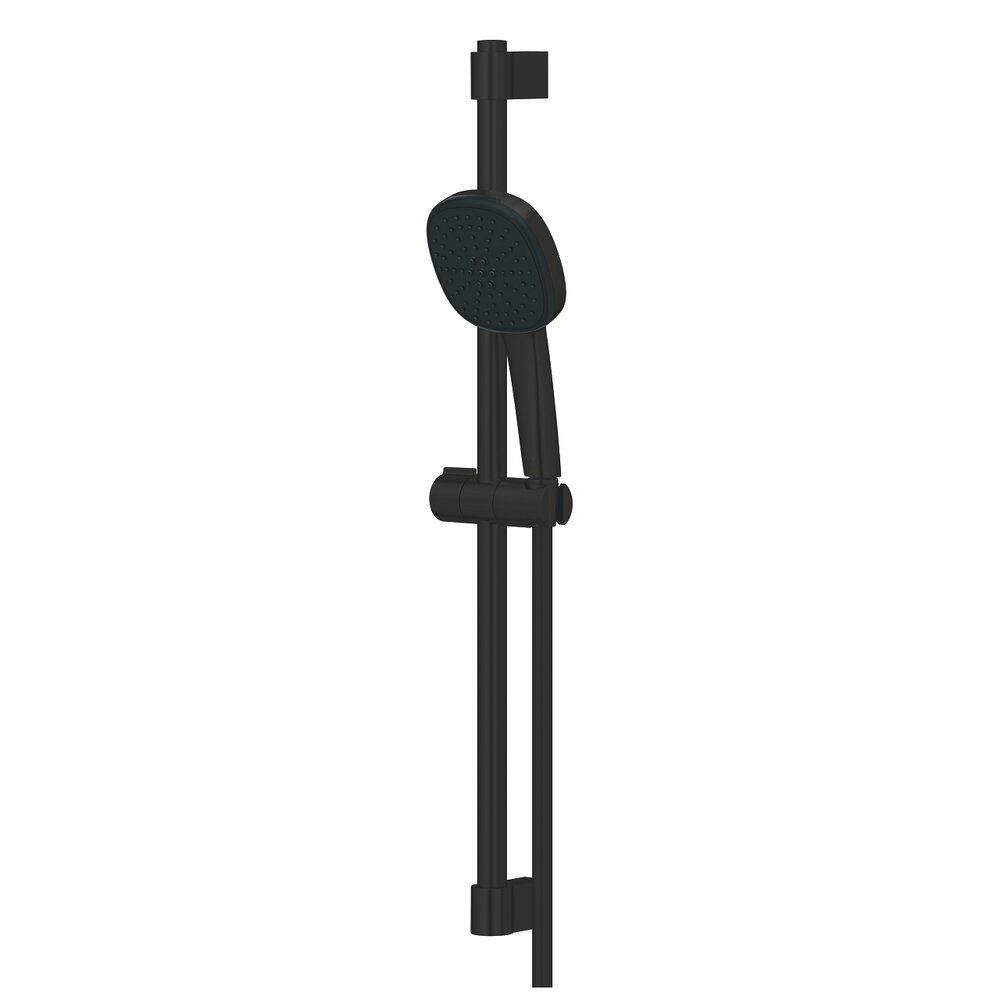 Set de dus negru mat Grohe Tempesta Cube 110 cu 2 functii