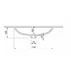 Set dulap baza si lavoar suspendat alb LC Mobili Italia Start 82x53x47 cm picture - 4