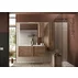 Set dulap baza si lavoar suspendat maro LC Mobili Italia Jupiter 122x53x47 cm picture - 2