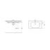 Set dulap baza suspendat alb si lavoar alb Drop Instinct 80 cm picture - 4