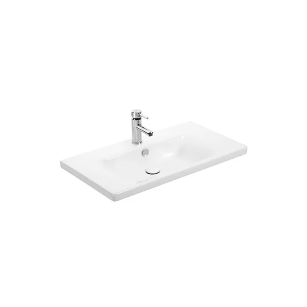 Set dulap baza suspendat alb si lavoar alb Drop Instinct 80 cm picture - 3