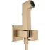 Set dus igienic cu corp ingropat Hansgrohe Bidette E EcoSmart 1 jet bronz periat picture - 2