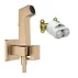 Set dus igienic cu corp ingropat Hansgrohe Bidette E EcoSmart 1 jet bronz periat picture - 1