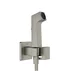Set dus igienic cu corp ingropat Hansgrohe Bidette E EcoSmart 1 jet negru-crom periat picture - 2
