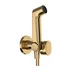Set dus igienic cu corp ingropat Hansgrohe Bidette S EcoSmart 1 jet auriu lucios picture - 2