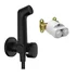 Set dus igienic cu corp ingropat Hansgrohe Bidette S EcoSmart 1 jet negru mat picture - 1