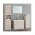 Set dulap suspendat si lavoar KolpaSan Oxana mdf salcam 80 cm picture - 2
