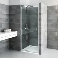 Set profile pentru usile de dus Roth Elegant Neo crom