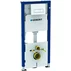 Set rezervor incastrat Geberit Duofix cu set de fixare, clapeta alba Delta51 plus vas WC Rune Jord alb cu capac slim softclose picture - 3