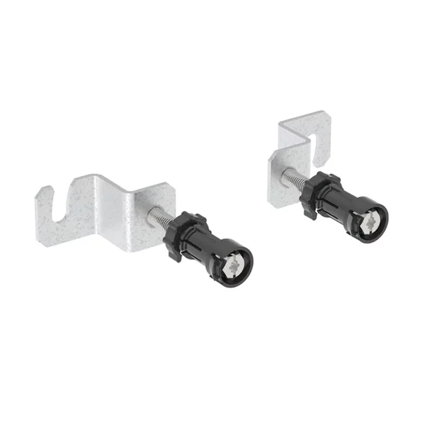 Set rezervor incastrat Geberit Duofix Sigma cu set de fixare, clapeta crom Sigma01 plus vas WC Rune Ivaldi alb cu capac slim softclose picture - 9