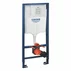 Set rezervor incastrat Grohe Rapid SL cu clapeta cromata Skate Air plus vas WC Rune Ivaldi alb cu capac softclose picture - 7
