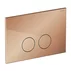 Set rezervor WC cu cadru Omnires StrongFrame cu spalare ECO si clapeta Minimal cupru periat picture - 3