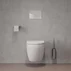 Set rezervor WC cu cadru Omnires StrongFrame si clapeta Minimal alb lucios picture - 2