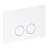 Set rezervor WC cu cadru Omnires StrongFrame si clapeta Minimal alb mat picture - 3