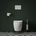 Set rezervor WC cu cadru Omnires StrongFrame si clapeta Minimal alb mat picture - 2