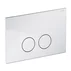 Set rezervor WC cu cadru Omnires StrongFrame si clapeta Minimal crom lucios picture - 3