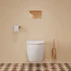 Set rezervor WC cu cadru Omnires StrongFrame si clapeta Minimal cupru lucios picture - 2