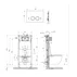 Set rezervor WC cu cadru Omnires StrongFrame si clapeta Minimal cupru lucios picture - 4