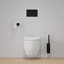Set rezervor WC cu cadru Omnires StrongFrame si clapeta Minimal negru mat picture - 4