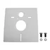 Set rezervor wc incastrat cu set fixare si clapeta negru mat Geberit Duofix Delta picture - 5