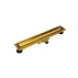 Set rigola dus plus capac Balneo Duplex Next finisaj auriu lucios - oglinda 80 cm picture - 5