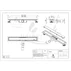 Set rigola dus plus capac Balneo Duplex Next finisaj auriu lucios - oglinda 80 cm picture - 7