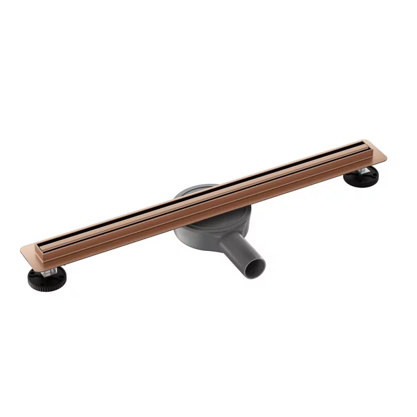 Set rigola dus plus capac Balneo Slim & Low ProLine finisaj cupru lucios 70 cm picture - 3