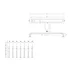 Set rigola dus plus capac Wirquin Flat Linear finisaj inox 40 cm picture - 4