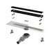 Set rigola dus plus capac Wirquin Linear finisaj negru mat 60 cm picture - 3